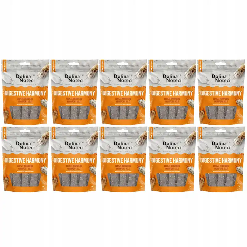 Nowość Dolina Noteci Smart Chews Digestive Harmony przysmak dla psa 10 x 100g