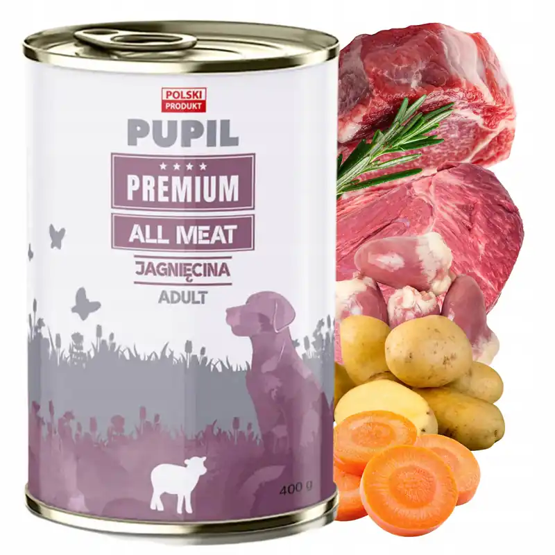Pupil Premium All Meat Karma mokra dla psa Jagnięcina 400g Ostatnie sztuki