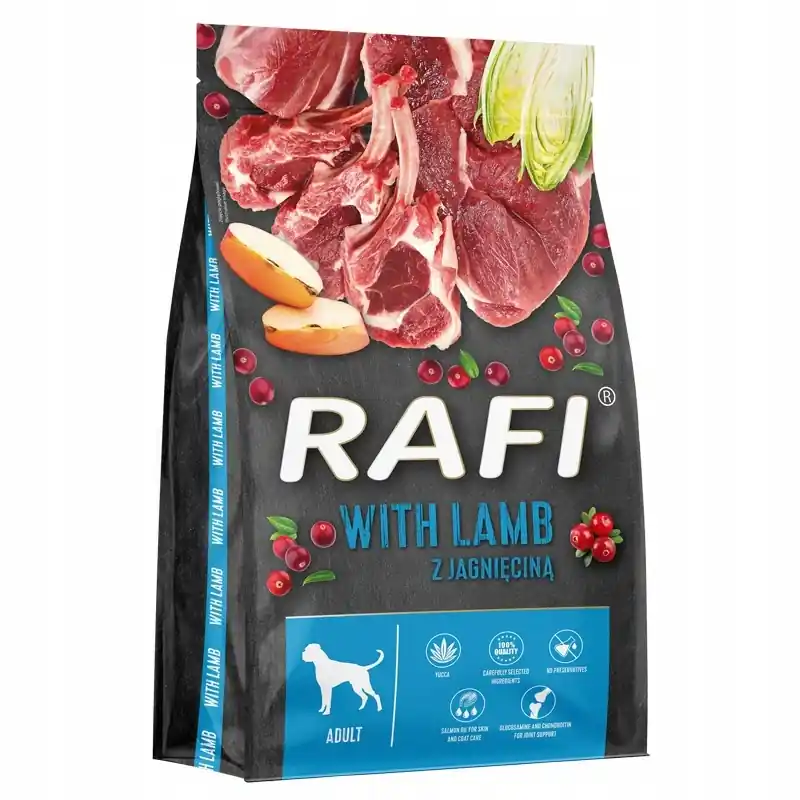 Bestseller Rafi Dolina Noteci Karma sucha dla psa jagnięcina 10 kg