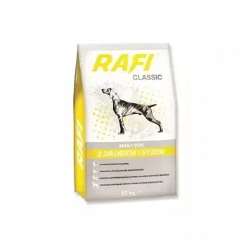 Karma sucha dla psa RAFI CLASSIC drób ryż 10kg Ostatnia szansa