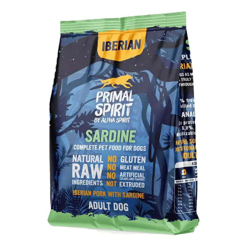 PRIMAL SPIRIT Karma Sucha dla psa Sardynka 1 kg Ograniczona ilość
