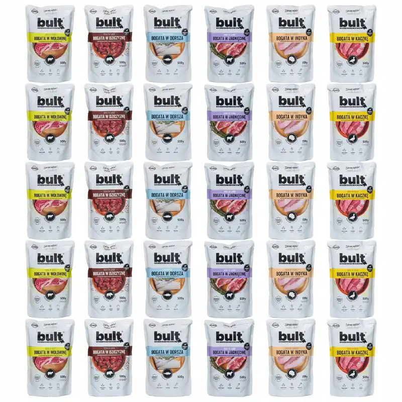 BULT Karma mokra dla psa Mix Smaków 30 x 500g Sprawdź teraz