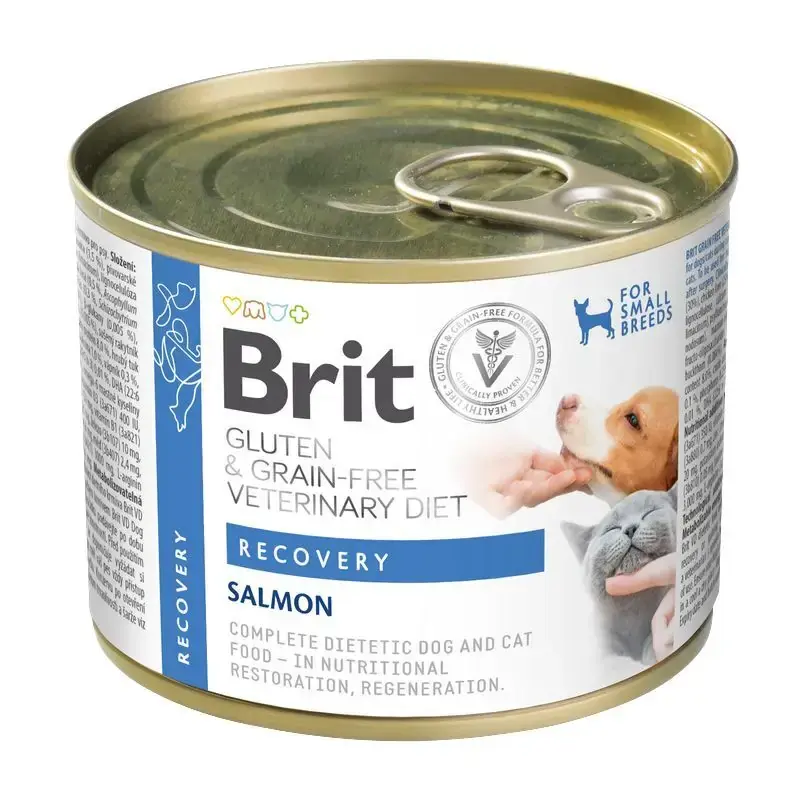 BRIT Veterinary Diet Recovery - mokra karma dla psów i kotów w okresie rekonwalescencji - 200 g Do wyczerpania zapasów