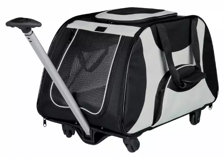 TRIXIE Torba na kółkach - transporter dla zwierząt ważących do 21 kg Tani