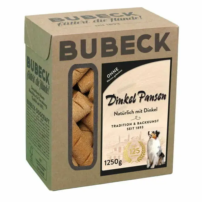 Promocja BUBECK DINKEL PANSEN BROT - ORKISZOWE CIASTKA DLA PSA ZE ŻWACZEM