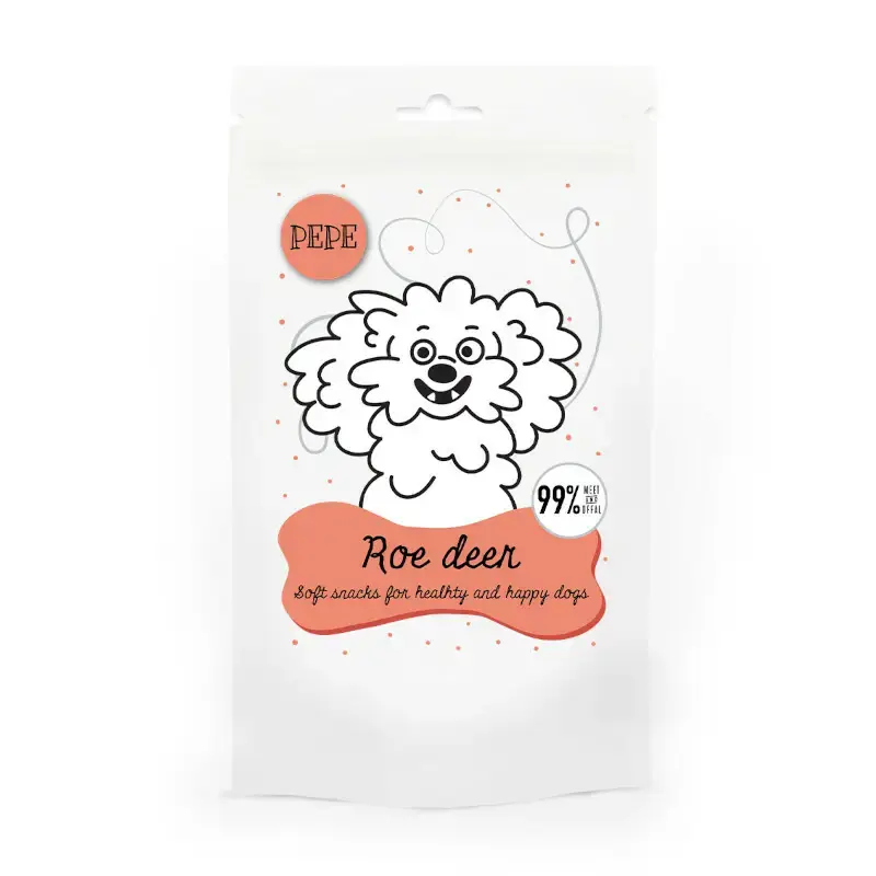 Oferta PEPE Mini Chunkies Roe Deer (sarna) - Naturalny przysmak dla psa, 70g