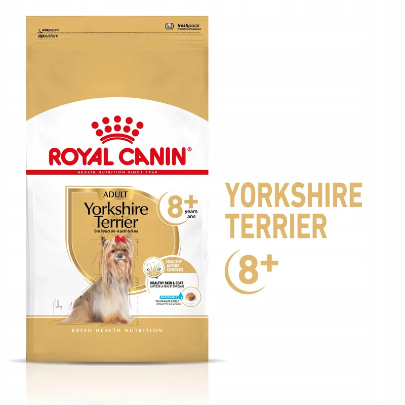 Okazja Royal Canin Yorkshire Terrier Adult 8+ karma sucha 3 kg