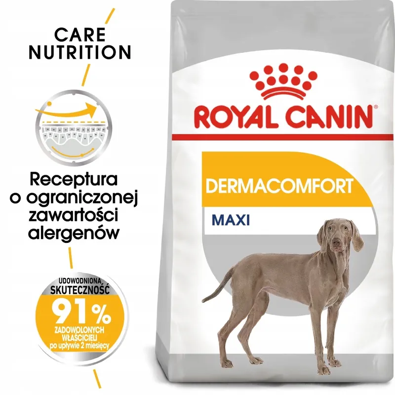 ROYAL CANIN CCN Maxi Dermacomfort karma sucha dla psów dorosłych 12 kg Nowość