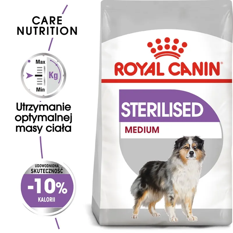 ROYAL CANIN CCN Medium Sterilised karma sucha dla psów dorosłych 3 kg Nowość
