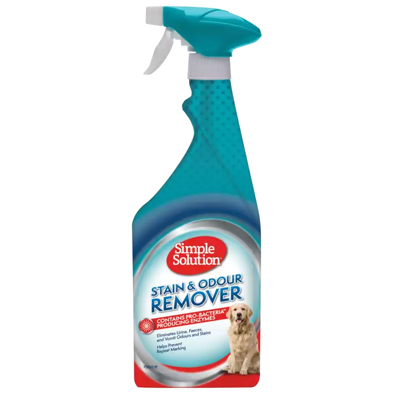 SIMPLE SOLUTION Stain&Odor Remover PIES, 750ml i 1000ml Bezpieczne zakupy