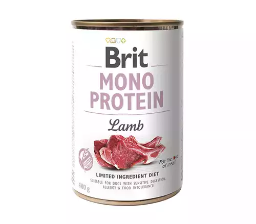 BRIT Monoprotein Lamb mokra karma dla psa 400g Tylko do końca tygodnia