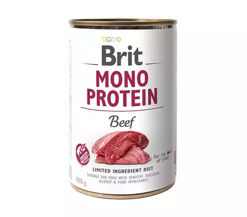 BRIT Monoprotein Beef mokra karma dla psa 400g Wyjątkowa oferta