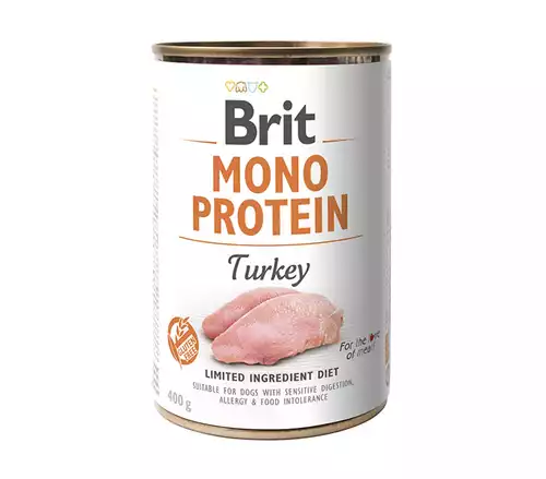 BRIT Monoprotein Turkey mokra karma dla psa 400g Hit cenowy