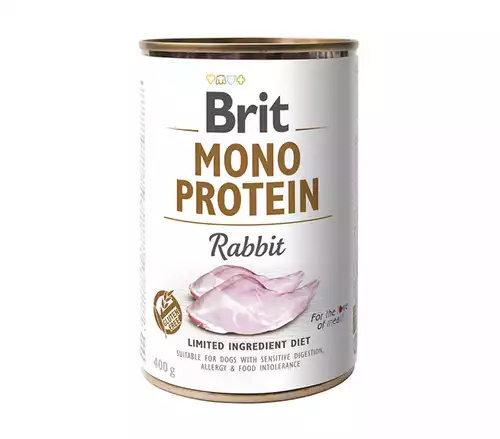 BRIT Monoprotein Rabbit mokra karma dla psa 400g Oferta limitowana