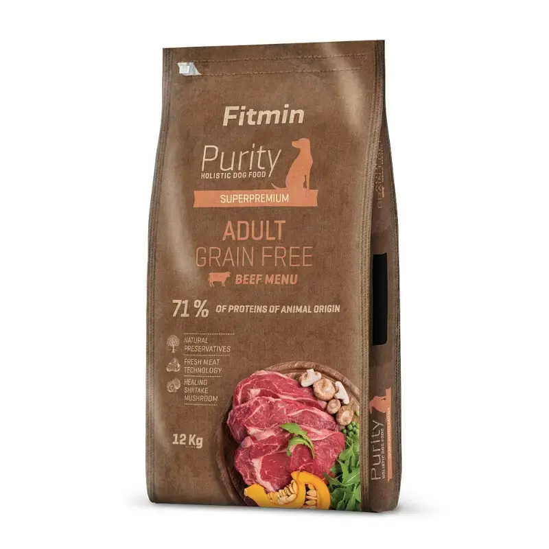 Obniżka ceny FITMIN Purity Grain Free Adult Beef karma dla dorosłego psa