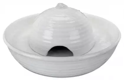 Oferta limitowana TRIXIE Vital Flow - Poidło automatyczne dla zwierząt 0,8l, białe