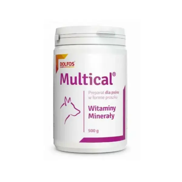 Dolfos Multical - witaminowo-mineralny suplement diety dla psów, proszek Taniej