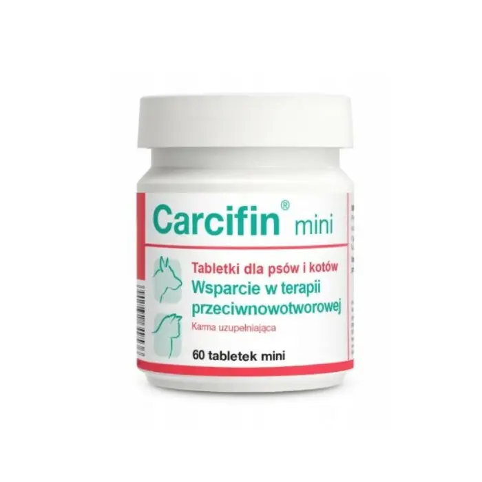 DOLFOS CARCIFIN MINI - Wsparcie w terapii przeciwnowotworowej, 60 tabletek Szybka dostawa