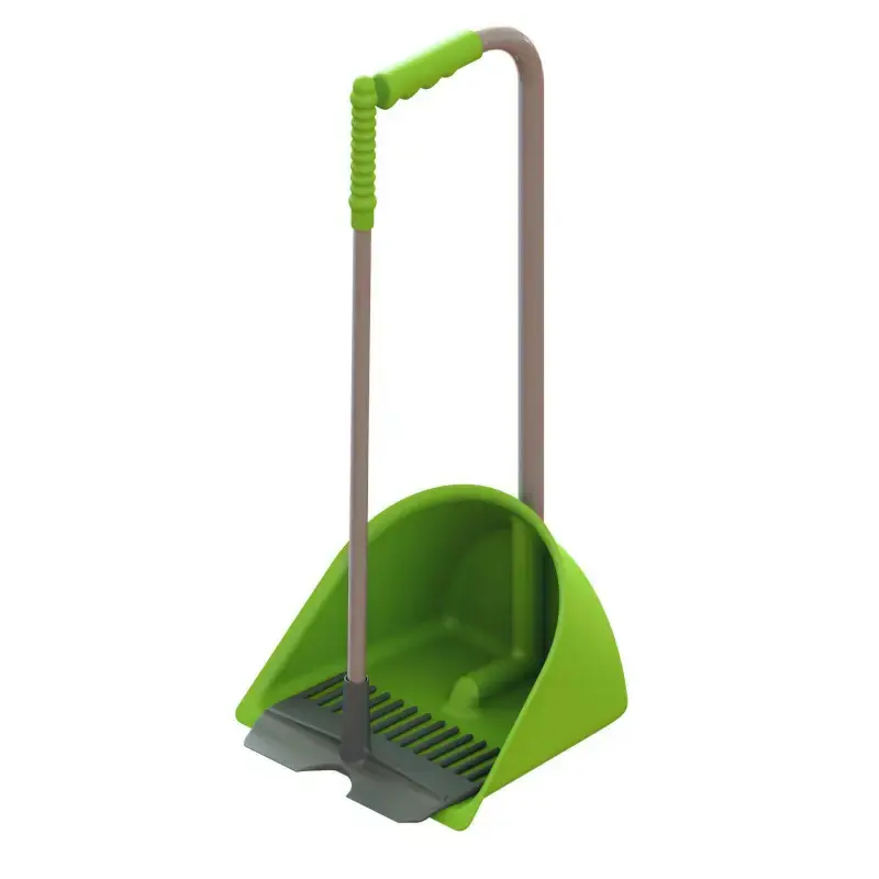 Obniżka ceny Kerbl Mistboy Mini komplet szufelka i grabie, 60cm, kolor jasnozielony