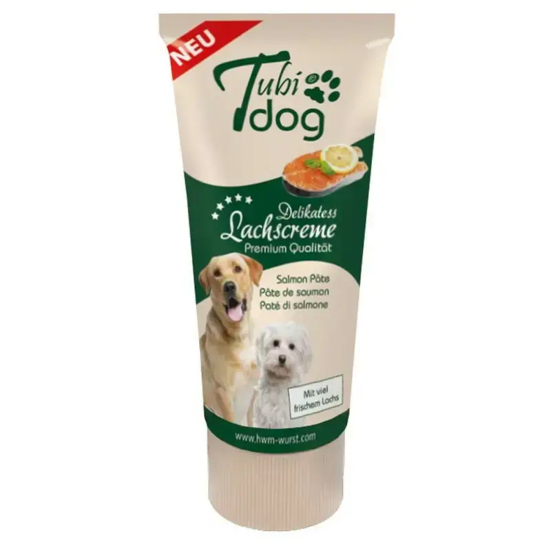 Kup teraz Kerbl Przysmak dla psa z łososiem, tuba 75g