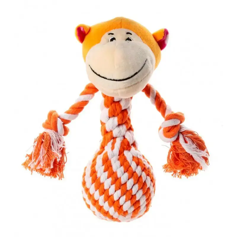 Oferta Toby‘s Choice MONKEY - zabawka dla psa ze sznurem, 19cm