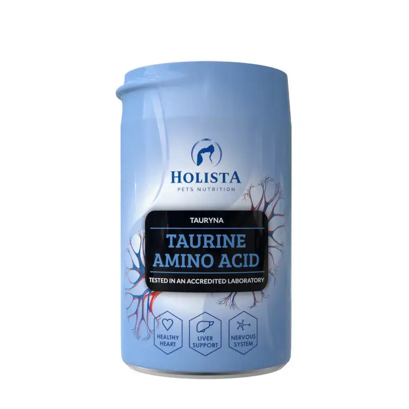 HolistaPets Taurine Amino Acid - Tauryna, suplement diety dla psa i kota Hit cenowy