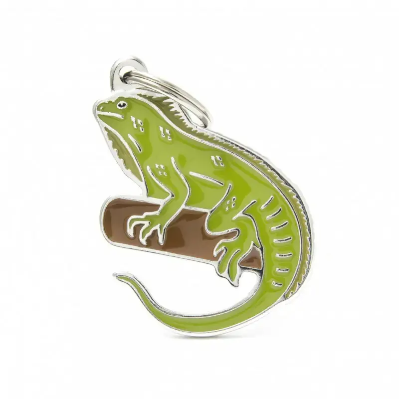 Bestseller MY FAMILY Wild Tag - IGUANA - ADRESÓWKA DLA PSA