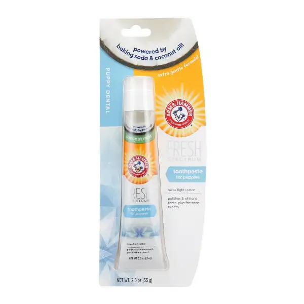 ARM & HAMMER Fresh Coconut Mint Puppy - Pasta do zębów dla szczeniąt, 55g Ograniczona ilość