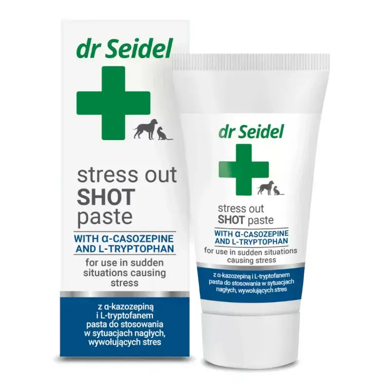 Kup teraz Dr Seidel Stress Out SHOT Paste - pasta do stosowania w sytuacjach nagłych, wywołujących stres, 30g