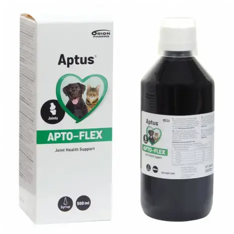 Oferta czasowa APTUS APTO-FLEX 500ml - syrop o działaniu osłonowym na stawy, przeciwbólowym i przeciwzapalnym dla psów i kotów