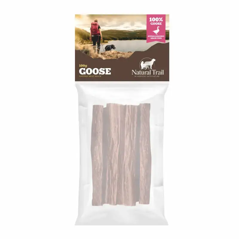 Tylko dziś Natural Trail Goose - Pałeczki z gęsi dla psa, 100g