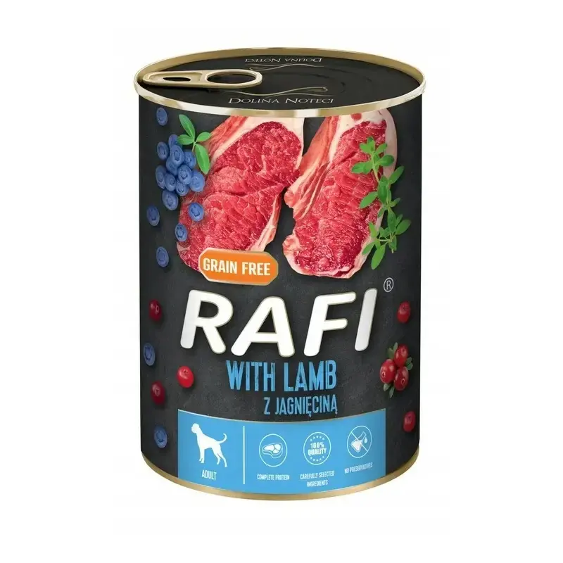 Oferta RAFI JAGNIĘCINA - Mokra karma dla psa 400g i 800g