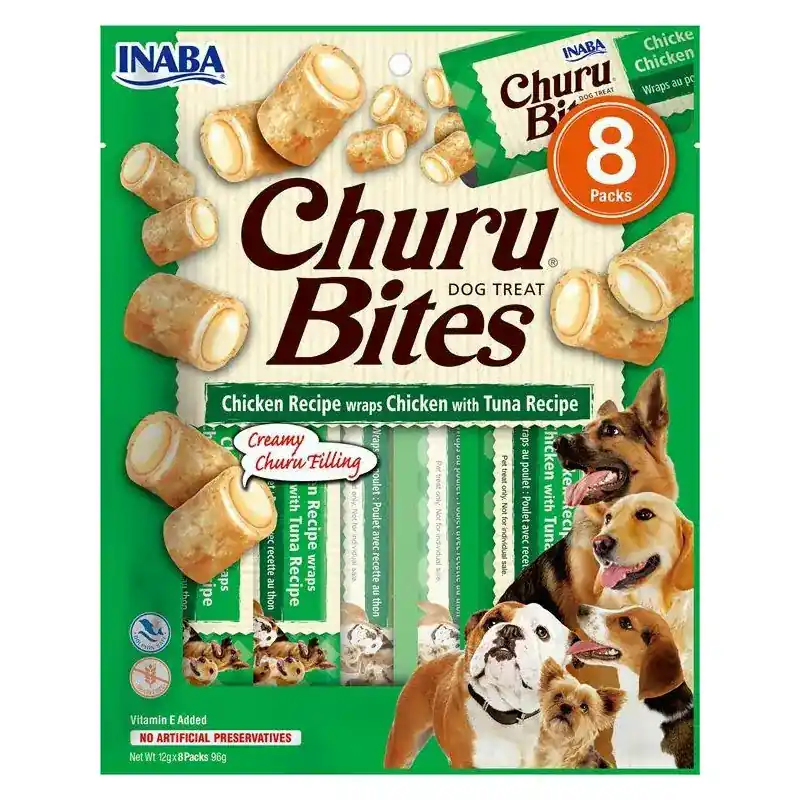Oferta CHURU PIES BITES CHICKEN TUNA - PRZYSMAK DLA PSA 96G