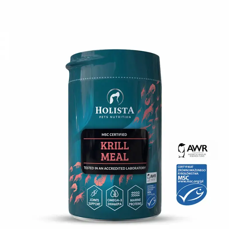 HolistaPets Krill Meal - Mączka Z Kryla 100g Wyjątkowa oferta