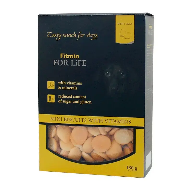 Zamów teraz FITMIN FOR LIFE Dog Biscuits Mini - Biszkopty dla psa, 180g