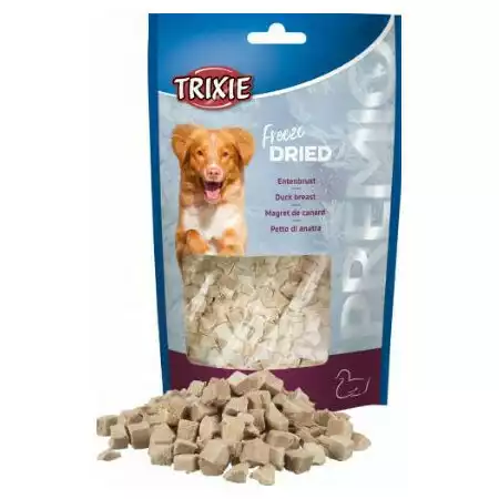 TRIXIE PREMIO Freeze Dried Pierś z Kaczki - Liofilizowane przysmaki dla psa, 50g Tani