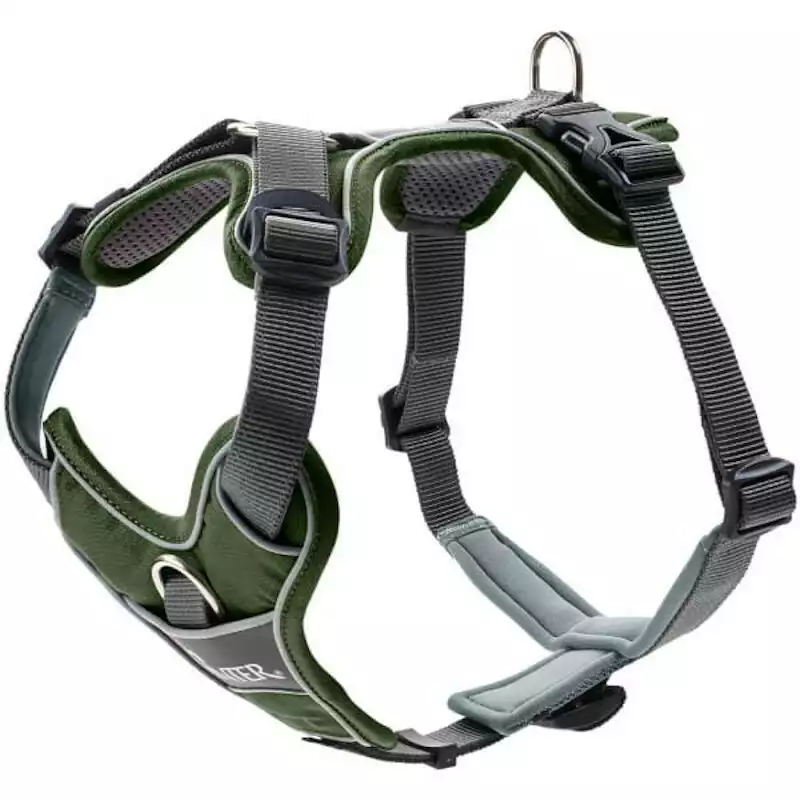 HUNTER Szelki Divo dla psa zielono/szare Premium