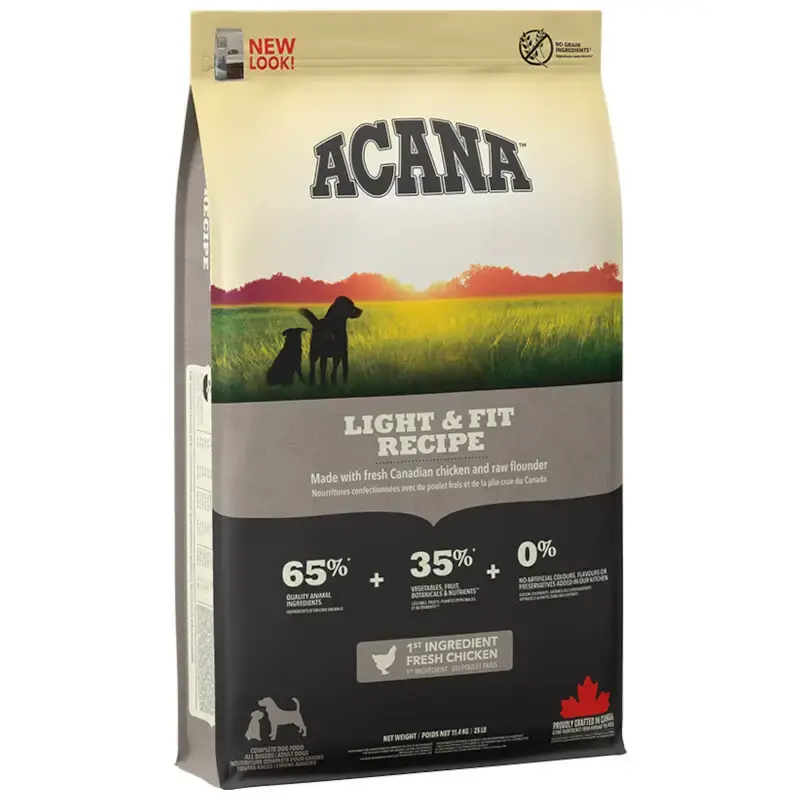 Bestseller ACANA HERITAGE LIGHT & FIT - karma dla psów z nadwagą