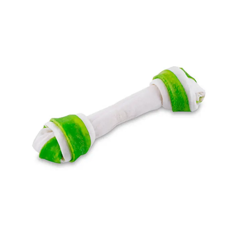 Wyjątkowa oferta MACED Kość Wiązana Biała Chlorofil 16 cm Naturalny Przysmak Dla Psa
