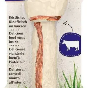 Wysoka jakość 8in1 Kość wiązana Delights BEEF z wołowiną dla psa L