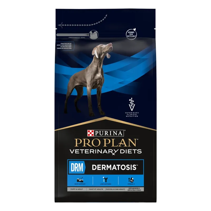 Cena promocyjna Purina Pro Plan Veterinary Diets Dermatosis Sucha Karma Dla Psa 3kg Zdrowa Skóra I Sierść