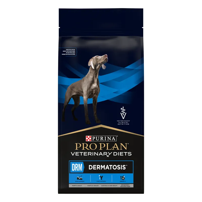 Purina Pro Plan Veterinary Diets Dermatosis Sucha Karma Dla Psa 12kg Zdrowa Skóra I Sierść Promocja