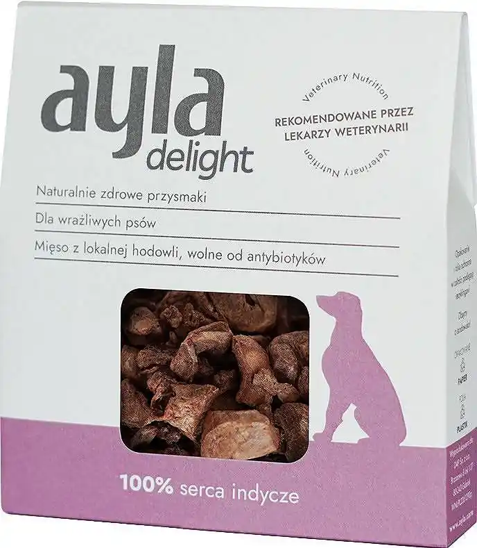AYLA Delight Przysmak Serca indycze dla psa 28g Sprawdź teraz