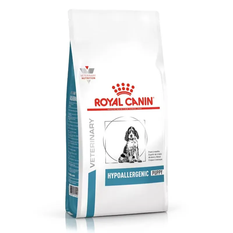 Wysoka jakość Royal Canin Veterinary VHN Dog Hypoallergenic Puppy 3,5kg Sucha Karma Dla Szczeniąt z Nietolerancją Pokarmową