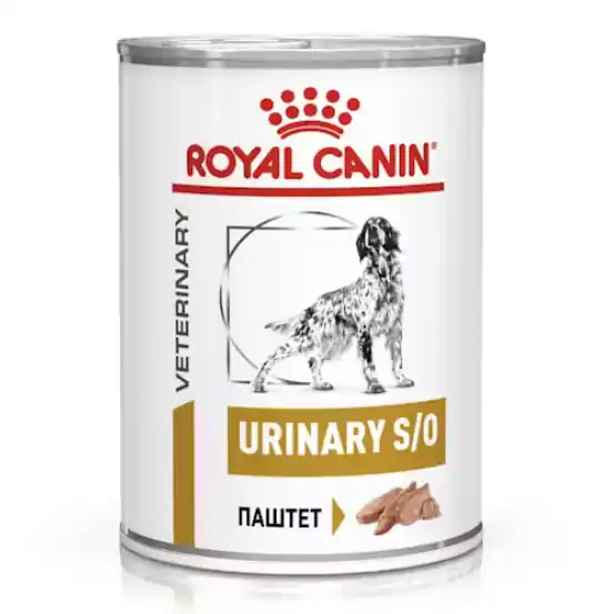 Ostatnia szansa Royal Canin Veterinary Urinary S/O Loaf 410g Mokra Karma Pasztet Dla Psów Na Kamienie Struwitowe