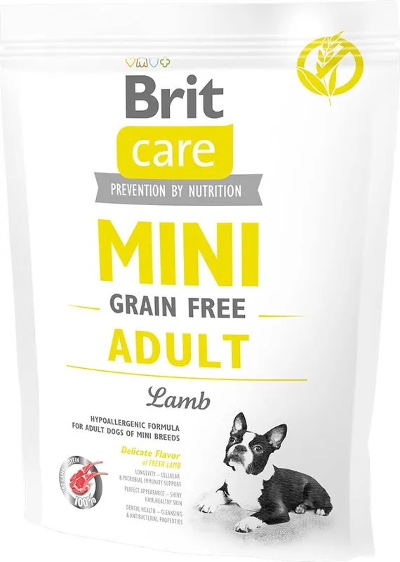 Wyprzedaż Brit Care MINI Adult Lamb Karma z jagnięciną dla psa 400g