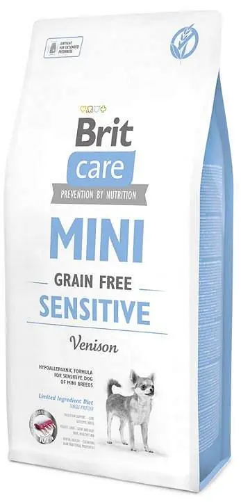 Zamów dziś Brit Care MINI Sensitive Venison Karma z dziczyzną dla psa 2x7kg TANI ZESTAW