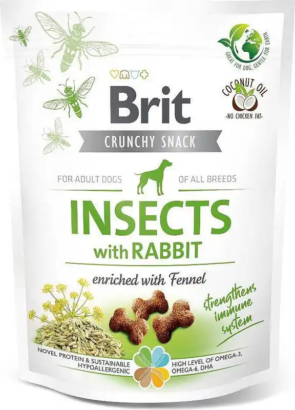 Brit Care Przysmak Crunchy Cracker Insect&Rabbit dla psa op. 200g Kup online