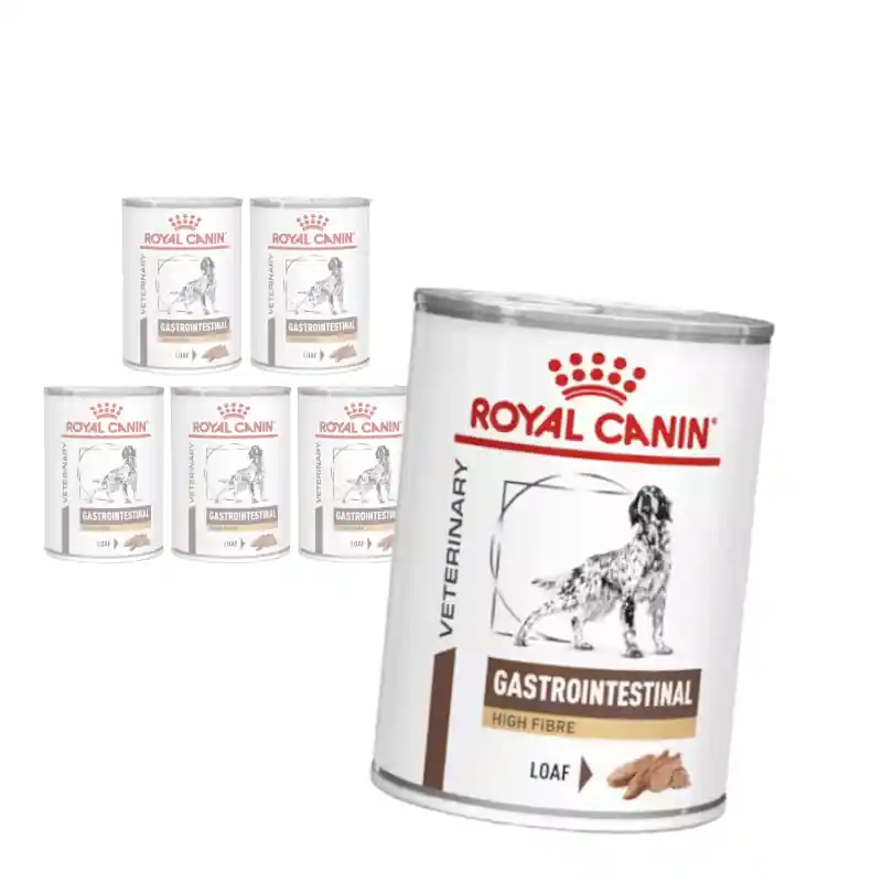 Royal Canin Veterinary VHN Dog Gastrointestinal High Fibre 6x410g Mokra Karma Pasztet Dla Psów z Zaburzeniami Trawienia Oferta czasowa