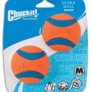 Cena promocyjna Chuck It Piłka dla psa Ultra Ball rozm. M op. 2szt 17001